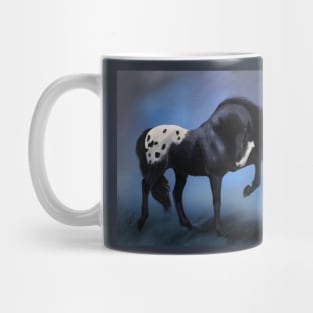 Black Appaloosa Mug